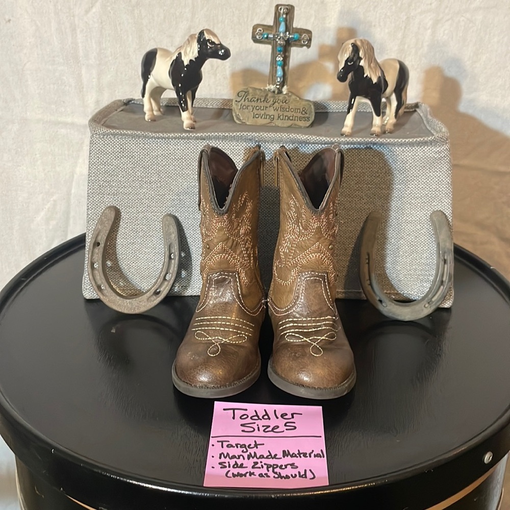 Cowboy (or girl!) Boots—Size 5 Toddler